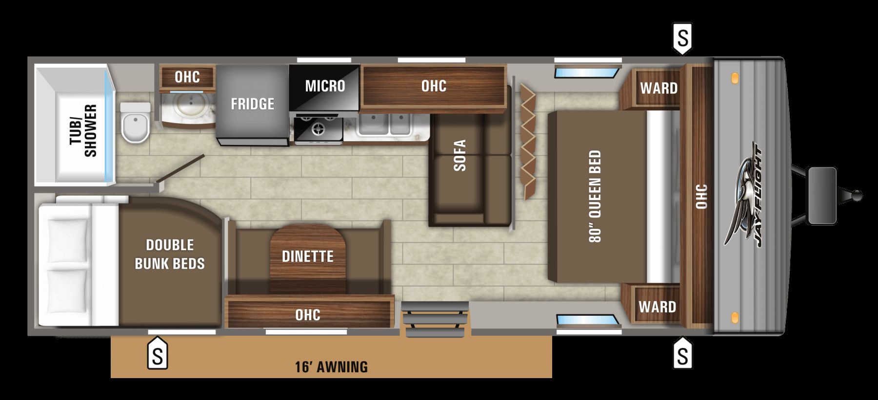 2020 Jayco Jay flight Travel Trailer for rent in Highland, CA - RVnGO