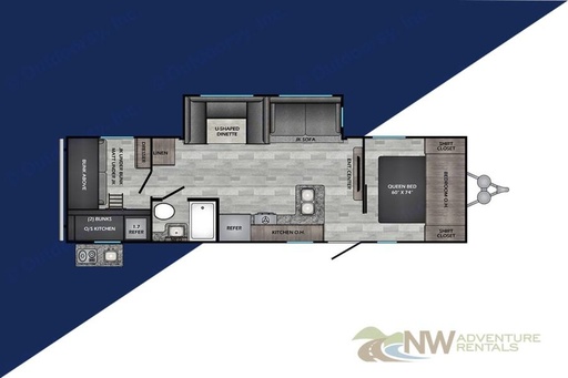 2021 Crossroads ZINGER 290KB Travel Trailer for rent in Vancouver, WA