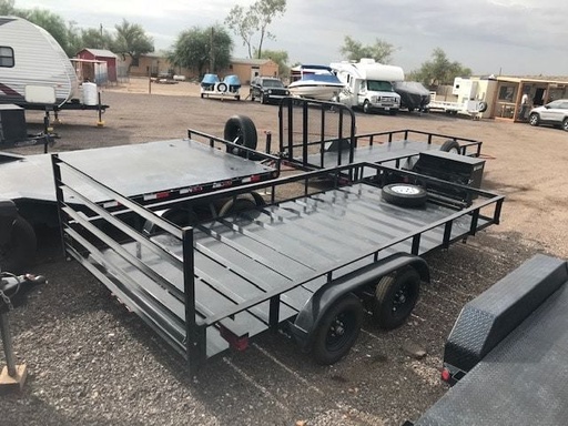 14FT X 79IN TANDEM UTILITY TRAILER