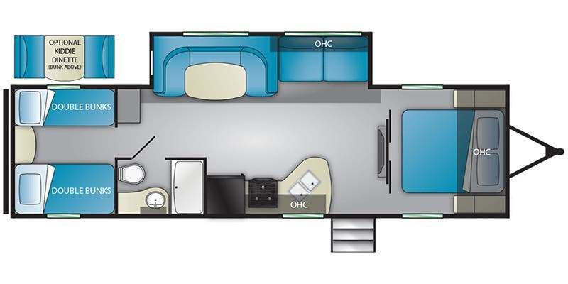 2021 Heartland Pioneer QB300 Travel Trailer for rent in Gibsonville, NC - RVnGO