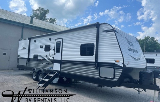 (Unit 4) 2022 Jayco with bunks, large shower, & outside kitchen