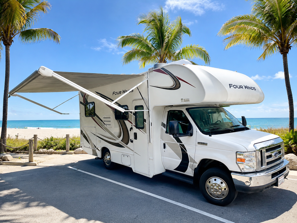 2021 Four Winds 22E Class C Motorhome for rent in Ирвайн, CA - RVnGO