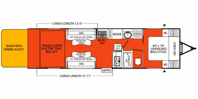 2008 Coachman Adrenaline Surge - Toy Hauler