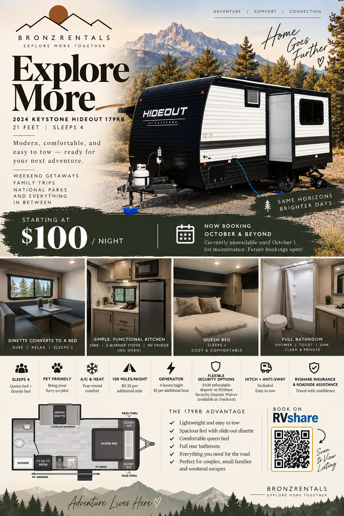 2024 Keystone Hideout Travel Trailer for rent in Tustin, CA - RVnGO
