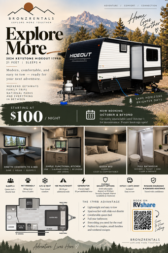 2024 Keystone Hideout - Travel Trailer