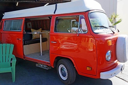 'Rell Sunn' VW Bay Window: Riviera Pop-Top