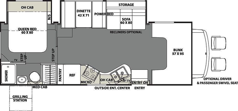 2019 Coachmen Bunk 28BH Class C Motorhome for rent in El Cajon, CA - RVnGO