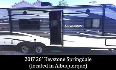 2017 Keystone Springdale Travel Trailer for rent in Sandia Park, NM - RVnGO
