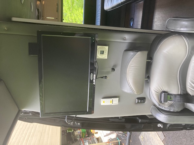 MB tv front.jpg - 2016 Mercedes-Benz Class B Motorhome rental photo 16